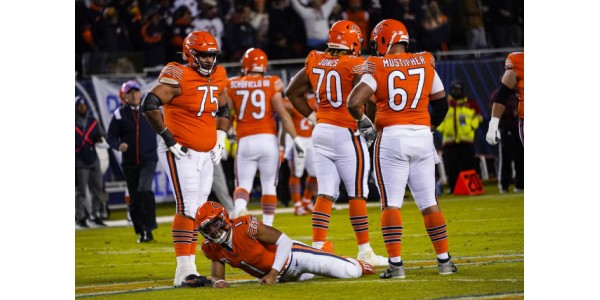 Chicago Bearsin pelinrakentaja Justin Fieldsin hätä